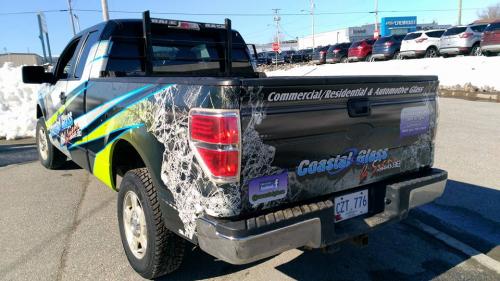 The company truck doesn't leave anything to be desired either - a full decal wrap for this truck!